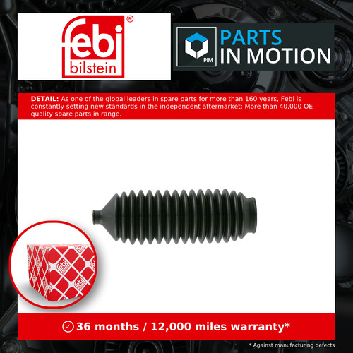 Steering rack boot fits ford - steering,
